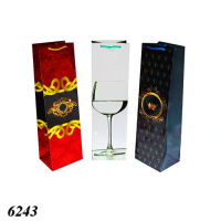 Пакет подарунковий Пляшка 12х40х10 см (6243)