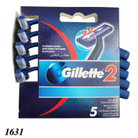 Станок Gillete 2 леза 5 шт (1631)
