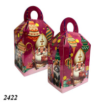 Новорічна коробка Святий Миколай 700 гр (2422)