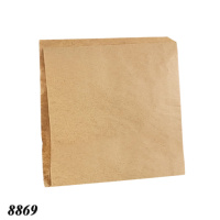 Пакет кутик паперовий бурий 14х14 см 100 шт (8869)