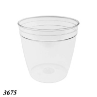 Стакан прозорий пластиковий Ідея 200 мл (3675) Стакан прозорий пластиковий Ідея 200 мл (3675)