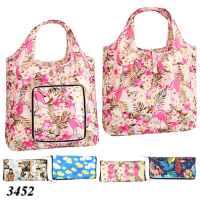 Сумка-гаманець на кнопці Квіткова 40х34х14 см (3452)