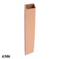 Пакет саше без ручок бурий 10×47,5×4,5 см 50 шт  (6506)