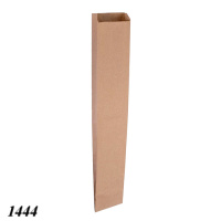 Пакет саше багет бурий 9х57х4 см 100 шт (1444)