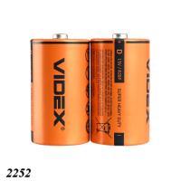 Батарейки Videx R20 (2252)
