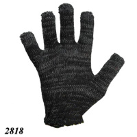 Рукавиці робочі трикотажні без ПВХ Сірі (2818)