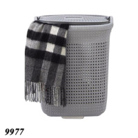 Кошик для білизни 65л Сірий (9977) Кошик для білизни 65л Сірий (9977)