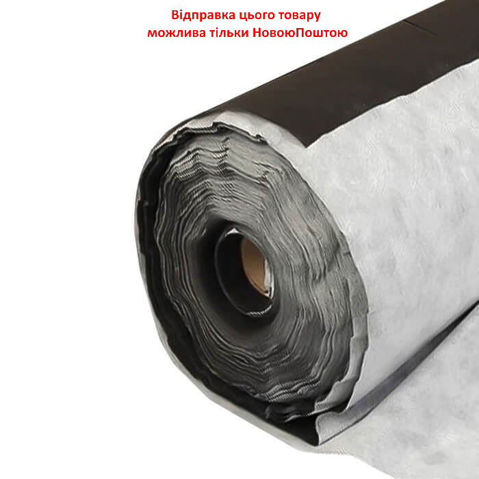 Агроволокно в рулоні 50 мк 3.2х100 м Чорно-біле Агроволокно в рулоні 50 мк 3.2х100 м Чорно-біле