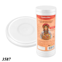 Кришка для консервації з клапаном Автоклавна Твіст Біла 82мм (3587)