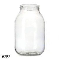 Банка скляна 2.00 л Твіст 82 мм (0797)