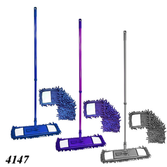 Швабра полотер Feniks локшина із запаскою 40х120 см  Швабра полотер Feniks локшина із запаскою 40х120 см