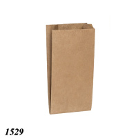 Пакет саше паперовий бурий 9х15х5 см 100 шт (1529)