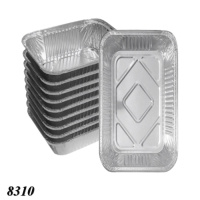 Контейнер алюмінієвий LF-487 прямокутний 650 мл (8310)