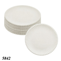 Тарілка паперова 180 мм (5842)