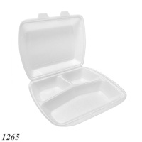 Одноразовий контейнер Ланч-бокс LВ-3Н Р3 3 порції (1265)