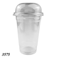 Стакан з купольною кришкою з отвором 500 мл (3575) Стакан з купольною кришкою з отвором 500 мл (3575)