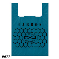 Пакети майка  CARBON синього кольору 65х72 см (0677)