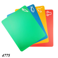 Дошка для нарізки гнучка 27х33см 4 шт. (4775)