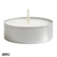 Свічка чайна без запаху Bispol 12х39 мм (0892)