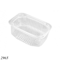 Одноразовий контейнер ПС 180 з кришкою 250 мл (2965)
