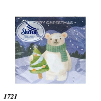 Серветка Sharm Ведмедик 20 шт двошарова (1721)