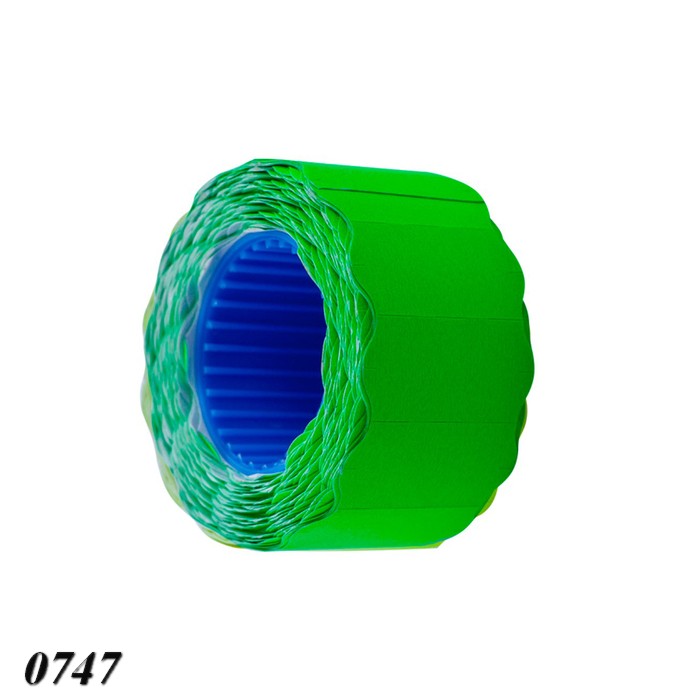 Цінник фігурний 26х12мм 500 шт. Зелений Цінник фігурний 26х12мм 500 шт. Зелений