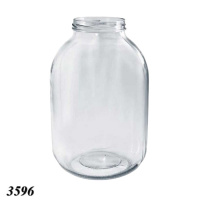 Банка скляна 3.00 л Твіст 100 мм (3596) Банка скляна 3.00 л Твіст 100 мм (3596)