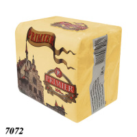 Серветка PRIMIER одношарова Жовта 100 шт (7072) Серветка PRIMIER одношарова Жовта 100 шт (7072)