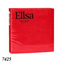 Серветка Sharm 20 шт двошарова Червона (7425)