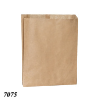 Крафтовий пакет 16х23x5 см бурий 100 шт (7075)