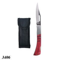 Ніж складний в чохлі  17 см (3406)