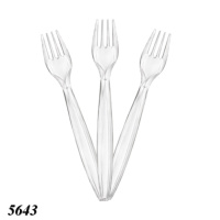 Виделка одноразова Андрекс Premium 160 мм Прозора (5643)