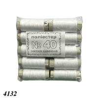 Нитки №40 Білі (4132)