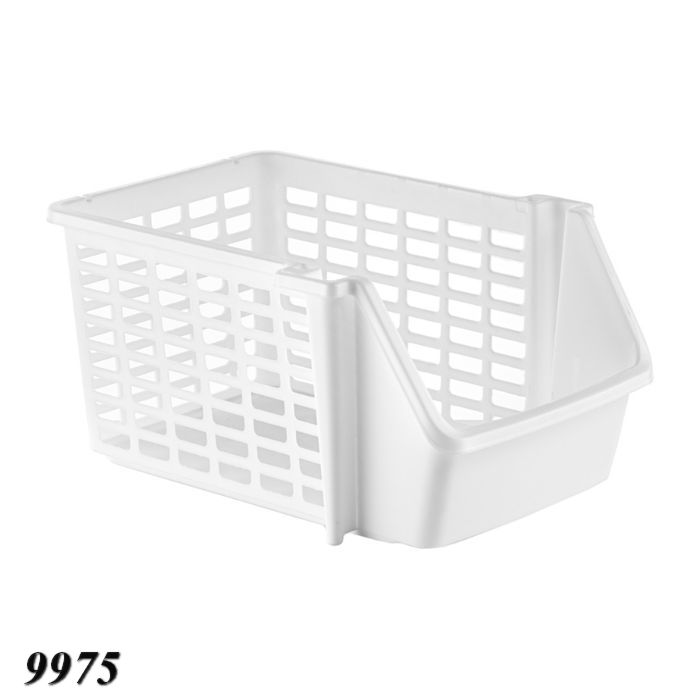 Контейнер для холодильника 345*130*115 мм Білий  Контейнер для холодильника 345*130*115 мм Білий