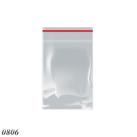 Пакети із застібкою Zip Lock 6х8 см (0806)