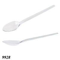 Ложка одноразова столова Андрекс Преміум 165 мм Прозора (9928)