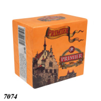 Серветка PRIMIER одношарова Помаранчева 100 шт (7074)