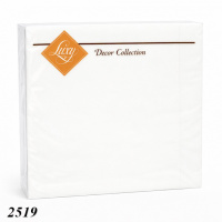 Серветка Luxy Біла 20 шт тришарова (2519)