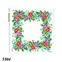 Серветка LaFleur Квітковий віночок 16 шт двошарова (5504)