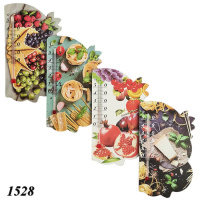 Термометр декоративний на магніті з малюнком 14х8 см (1528)