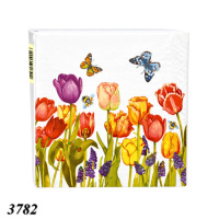 Серветка LaFleur Квіти під вікном 16 шт двошарова (3782)