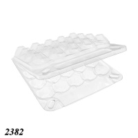 Одноразовий контейнер для перепелиних яєць 28J (2382) Одноразовий контейнер для перепелиних яєць 28J (2382)