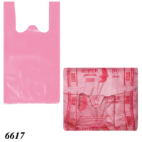 Пакети майка Luxe червоні 23х38 см (6617)