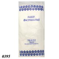 Пакети фасувальні Вишиванка синя 10х22 см (0395)
