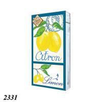 Серветка Luxy mini Свіжість лимону 10 шт тришарова (2331)