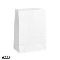 Пакет паперовий білий 19х28х11 см (6225)