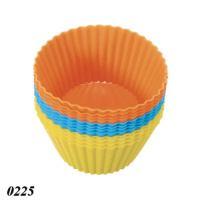 Форма силікон набір з 12 шт для кексів  (0225)