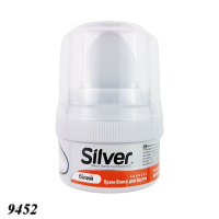Крем-блиск для взуття Silver білий 50 мл (9452) Крем-блиск для взуття Silver білий 50 мл (9452)