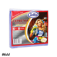 Серветка віскозна ZELLA 10 шт в асортименті (0644)