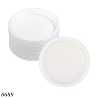 Тарілка одноразова десертна Стандарт 165 мм (0689)